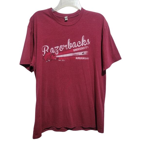 Next Level Apparel Unisex Vintage Inspired Razorback TShirt XL - Picture 1 of 6